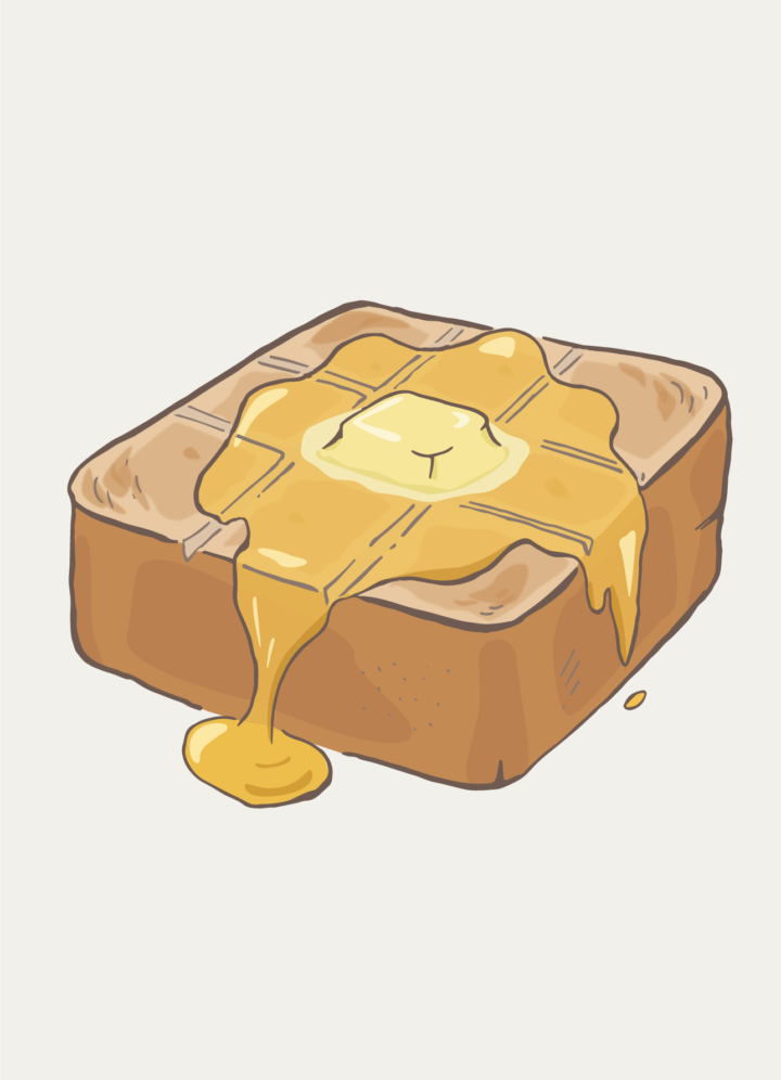 厚切りハニートースト